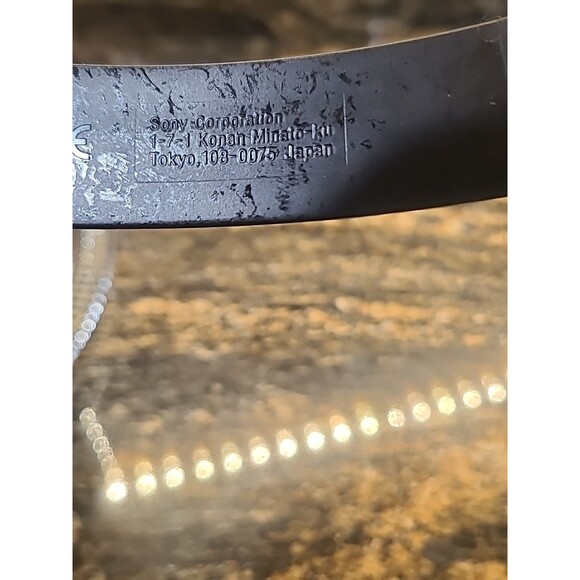 Sony Headphones Konan Minato-ku 1-7-1 Over Ear Black Tested Works Ships From US - Picture 9 of 9